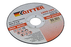 Круг отрезной 115 х 1,0 х 22,2 мм A60R-BF-T41 LongLife HQ RITTER PS50115102