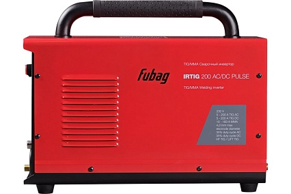 Сварочный инвертор Fubag IRTIG 200 AC/DC PULSE, горелка FB TIG 26 5P 4m Up&Down, 38459, 31564.1