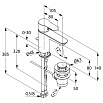 Смеситель для раковины Kludi Objekta 322340575