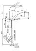 Смеситель для раковины Rav Slezak Sazava SA526.5