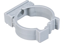 Держатель с защелкой для труб Экопласт CFC25G D25 мм, 10 шт. 41625-10