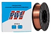Омедненная проволока PWE ER70S-6 1 мм, 5 кг Plazweld PWE1005