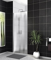 Душевая дверь BelBagno Uno 100x190 UNO-B-2-100-CH-Cr шиншилла