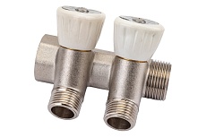 Коллектор с регулировочными вентилями Royal Thermo 3/4х1/2, 2 выхода НС-1042922