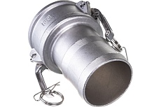 Камлок тип С (розетка с хвостовиком; 75 мм-3&quot;; нержавеющая сталь) TITAN LOCK TL300CSS