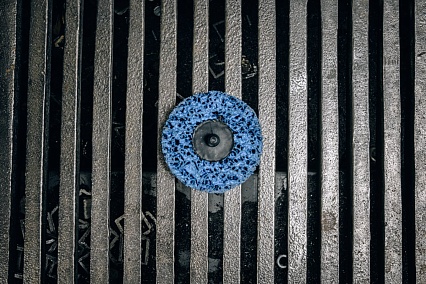 Диск быстросменный на винтовом креплении CD QD-R, D=75 мм, Blue Abraforce AFQDCDR7500BLU