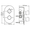 Смеситель для душа WasserKRAFT Berkel 4844 Thermo с термостатом