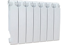 Радиатор биметаллический Теплоприбор с межосевым расстоянием 350мм, 7 секций BR1-350/07
