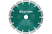 Диск алмазный сегментный по железобетону и бетону Kraftool Universal 180х22 мм 36680-180
