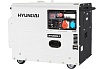Дизельный генератор Hyundai DHY6000SE-3