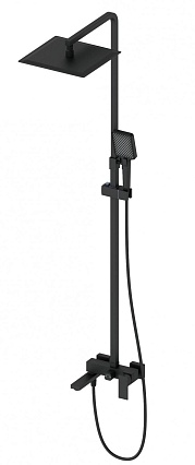 Душевая стойка Wonzon&Woghand Cube WW-88739016-MB черный матовый