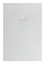 Поддон для душа BelBagno TRAY-MR-UNO-AH-170/80-35-W-BO 170x80 белый, накладка белый