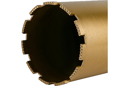 Коронка алмазная по бетону 120/400 мм, 10 сегментов, 1 1/4 GOLDEN DRAGON 120/400.11/4.GD