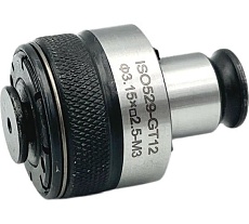 Головка к резьбонарезному патрону для метчиков М3, GT12, d=19 мм TORNERI 041835