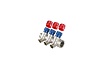 Комплект Valtec _16 VI7 Коллектор с регул. вентилями, 1x3 вых. 1/2 нар. VTc.560.N.0603 + Адаптер д/коллектора /конус-плоскость/ 1/2 VTc.701.N.04 VT.VI7.K16.5600603.701