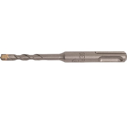 Бур сверло 6x50x110 мм, SDS-plus, Quadro-x Gepard GP1206-110