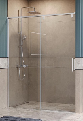 Душевая дверь BelBagno SOFT_CLOSE-1-BF-1-150-C-Cr 150x200 прозрачная, хром Душевая дверь BelBagno SOFT_CLOSE-1-BF-1-150-C-Cr 150x200 прозрачная, хром