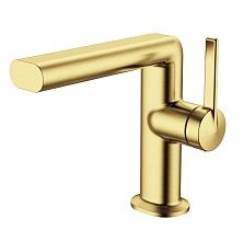 Смеситель для раковины Vincea ТГ (TG) VBF-5TG1BG брашированное золото
