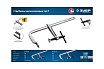 Цельнокованая струбцина Зубр КС-200/80 тип F, 200/80 мм 32157-080-200