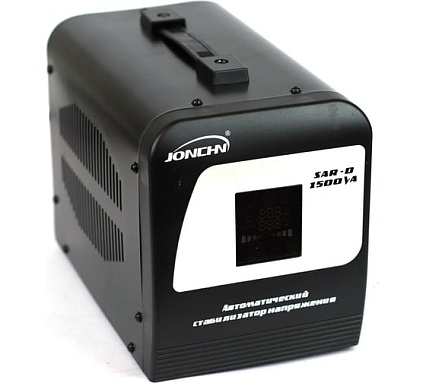 Интеллектуальный однофазный стабилизатор напряжения JONCHN SAR-D1500VA