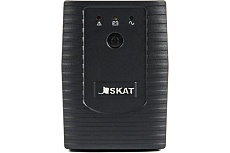 Источник бесперебойного питания Skat -UPS 600/350 Источник бесперебойного питания 220В 350Вт 1 АКБ 7Ач внутр. меандр. стабилизация напряжения 449