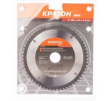 Диск пильный универсальный (190х30х2.5 мм; 60Т) Кратон  1 06 04 009