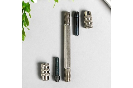 Мини-дрель ручная с двумя цанговыми патронами Micron RMD-01 420397