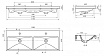 Раковина BelBagno BB-0325-120-2-LVB 120 см