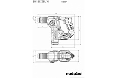 Аккумуляторный перфоратор Metabo BH 18 LTX BL 16 600324850