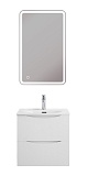 Мебель для ванной BelBagno Marino-Cer-Mini 50 см Bianco Lucido
