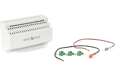 Источник питания Skat -12-8.0 DIN (СКАТ Источник бесперебойного питания-12/8-DIN) 12В, 8А, пластиковый корпус, под DIN рейку 35 мм 587