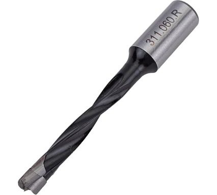 Сверло присадочное глухое 6x70x10 мм, для ЛДСП, правое WOODWORK 311.060.R