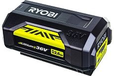 Аккумуляторная батарея (36В; 2.6 Ач; Lithium+) Ryobi BPL3626D2 5133004386
