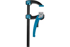 Реечная быстрозажимная струбцина, металлический корпус,рычажный храповый механизм, 8"/200 мм Gross 20719