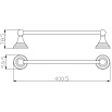 Полотенцедержатель Rav Slezak Morava MKA0701/40Z золото