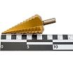 Сверло ступенчатое (4-39 мм) Гранит 741004