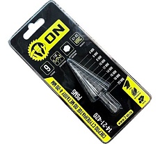 Сверло ступенчатое по металлу Р6М5, 4-6-8-10-12-14-16-18-20 мм, шестигранный хвостовик ON 14-21-420