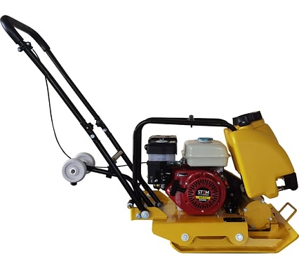 Виброплита Stem Techno STEM SPC 192Е двигатель GX200, 78 кг ВИБ155
