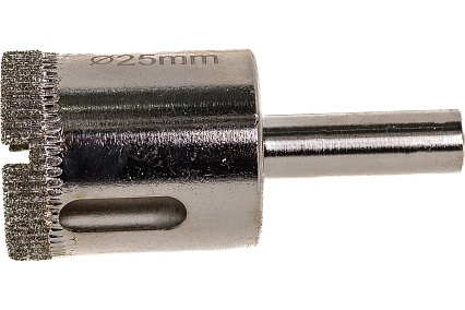 Коронка по стеклу (25 мм; ц/х) Vertextools 333-25