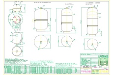Расширительный бак CAL-PRO 35 л, 4 Бар, 3/4&quot;G, красный Zilmet 1300003500