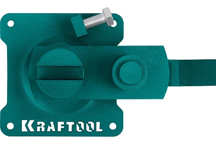 Ручной станок для гибки арматуры Kraftool 10 E на подшипнике, острый гиб 23302