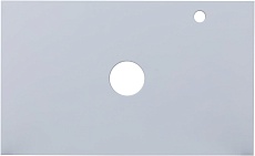 Столешница Aquanet Арт 75 см белый матовый 00313260