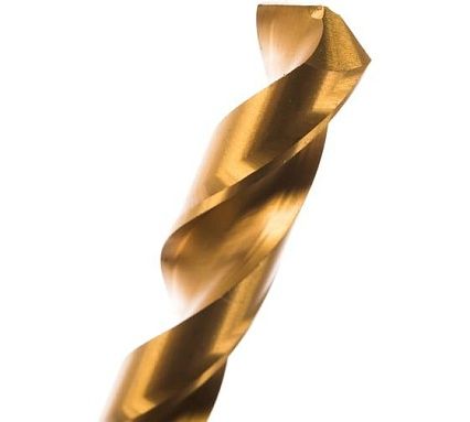 Сверло по металлу Профоснастка 15,5 мм КМ2 HSS M2 TIN/118 DIN 345, 1 шт., №2095 30205095