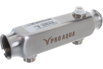 Коллектор PRO AQUA с межосевым расстоянием 100 мм, 2 выхода, 180 мм, 1x1/2 S520MB.02