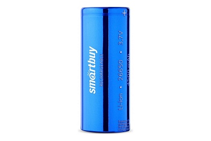 Аккумулятор Smartbuy LI26650-4500 mAh (25/200) SBBR-26650-1S4500
