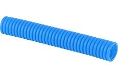 Гофрированная труба Рувинил 32 мм ПНД синяя для МПТ пешель 25 м 23200С