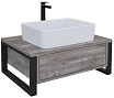 Мебель для ванной Grossman Фарго 60 см бетон пайн