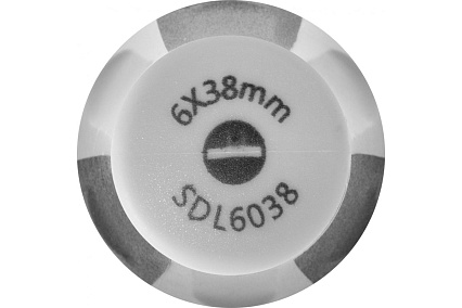 Стержневая шлицевая отвертка Thorvik SDL6038 SL6x38 мм 53687