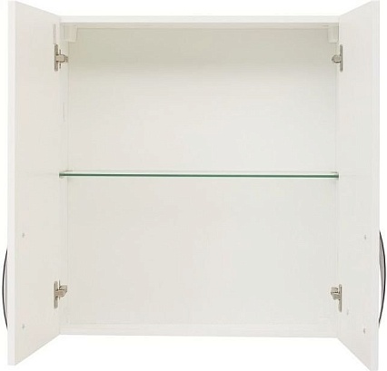 Шкаф подвесной De Aqua Трио Люкс 70 см белый