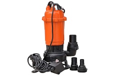 Насос дренажнo-фекальный SKIPER WQ30-PRO (нож WILD CUT, 3000 Вт, 350 л/мин, чугун, попл.выкл) 00-00010874